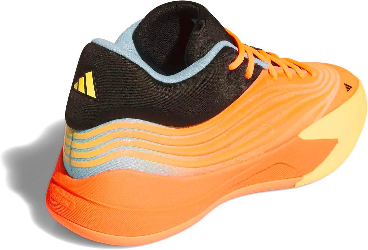 image:imageAdidas UnisexAdult Dame X BasketballLucid OrangeIce TangerineIcey Blue