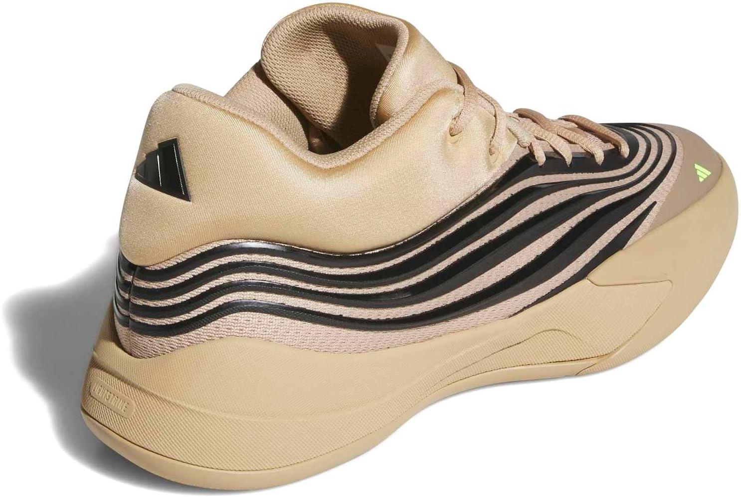 image:imageAdidas UnisexAdult Dame X BasketballWarm SandstoneBlackLucid Lemon