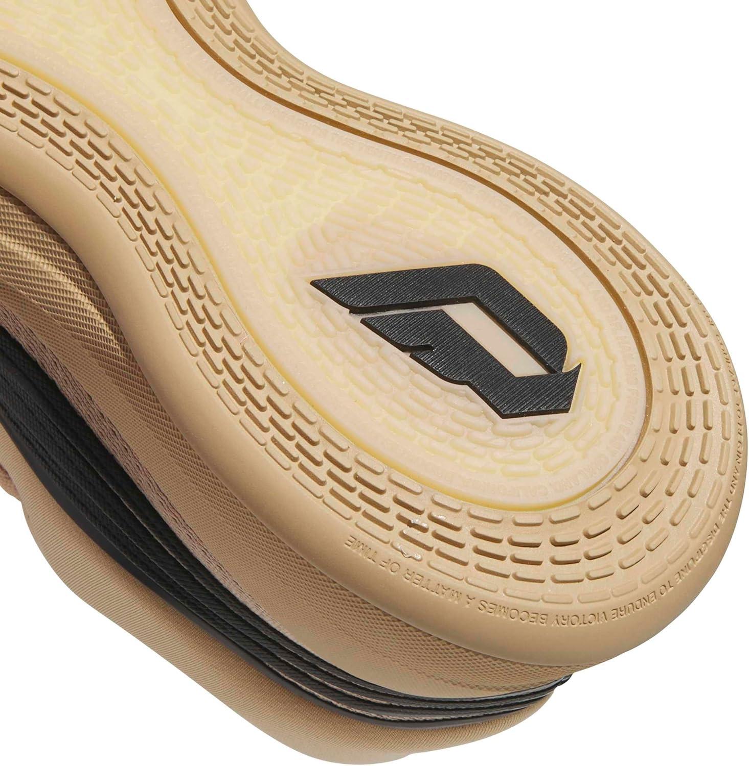 image:imageAdidas UnisexAdult Dame X BasketballWarm SandstoneBlackLucid Lemon