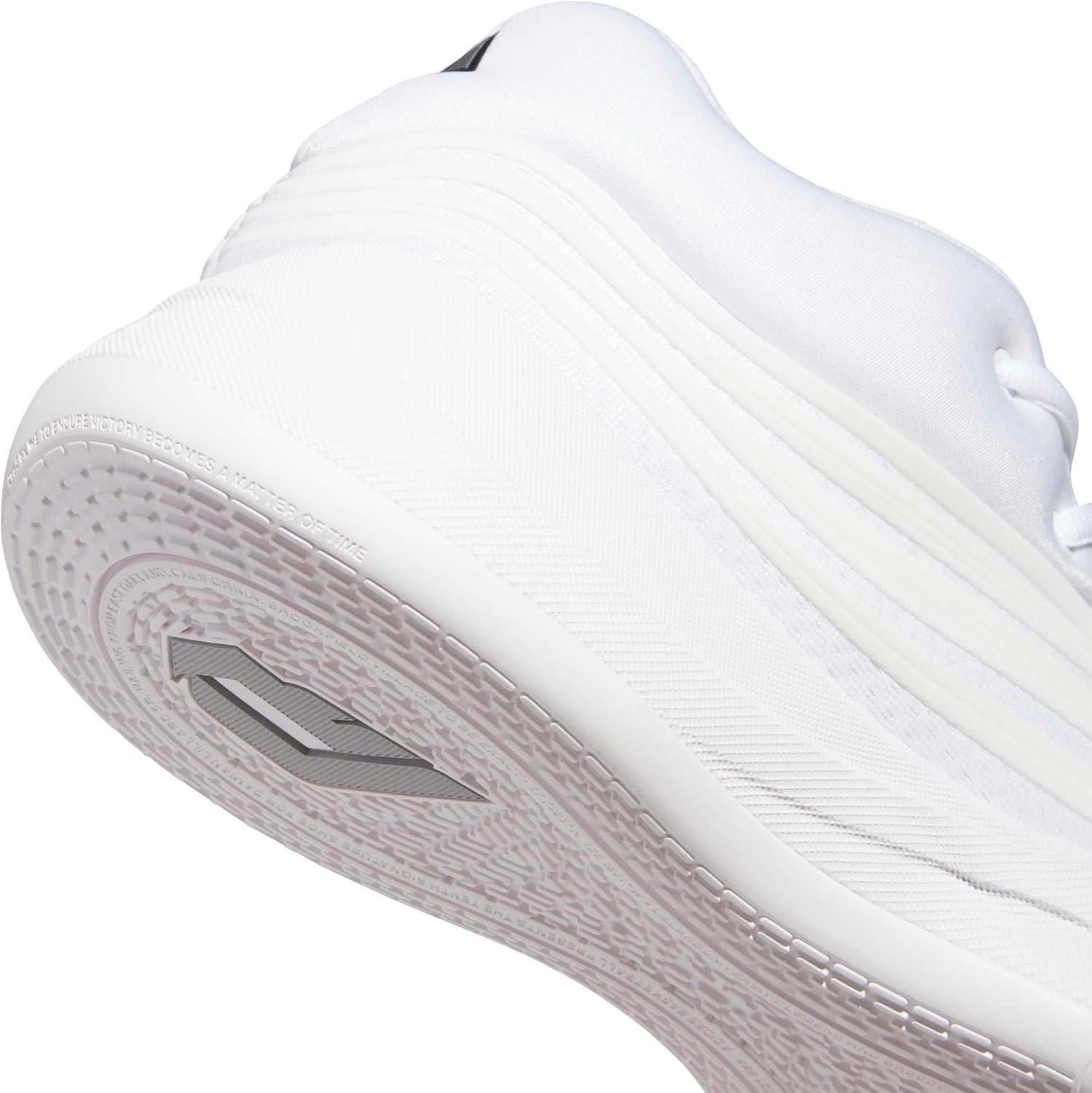 image:imageAdidas UnisexAdult Dame X BasketballWhiteZero MetallicSilver Metallic