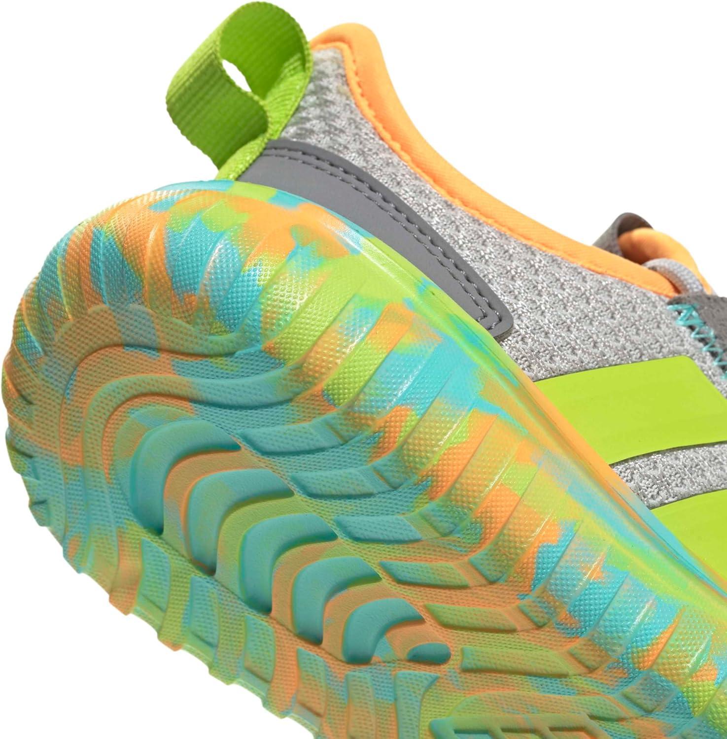 image:imageAdidas UnisexChild Kaptir 40GreySolar SlimeFlash Aqua
