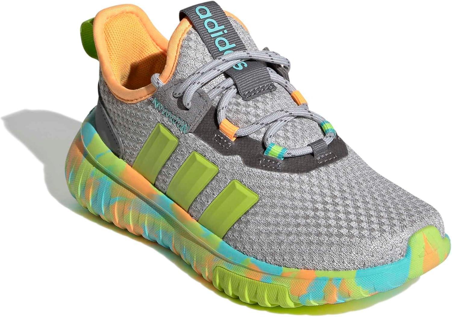 image:imageAdidas UnisexChild Kaptir 40GreySolar SlimeFlash Aqua