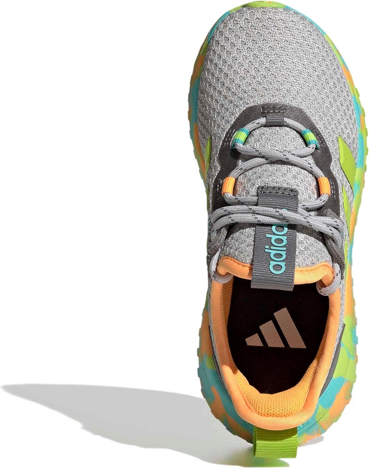 image:imageAdidas UnisexChild Kaptir 40GreySolar SlimeFlash Aqua