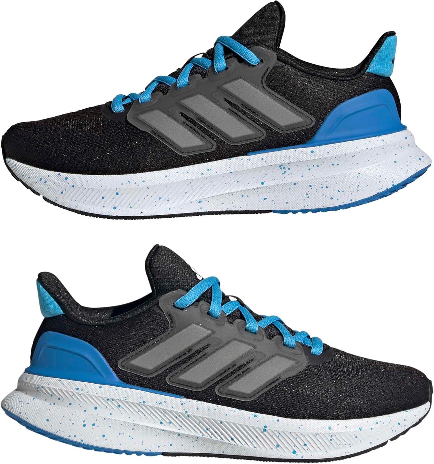 image:imageAdidas UnisexChild Ultrarun 5BlackWhiteLucid Ray Blue