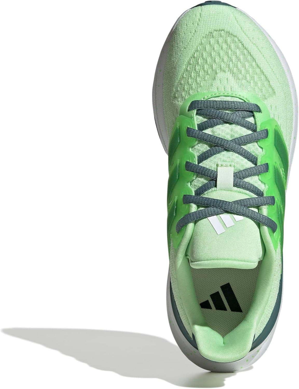 image:imageAdidas UnisexChild Ultrarun 5Semi Green SparkPreloved TealLime Burst