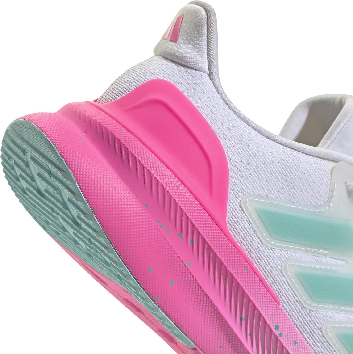 image:imageAdidas UnisexChild Ultrarun 5WhiteFlash AquaLucid Pink