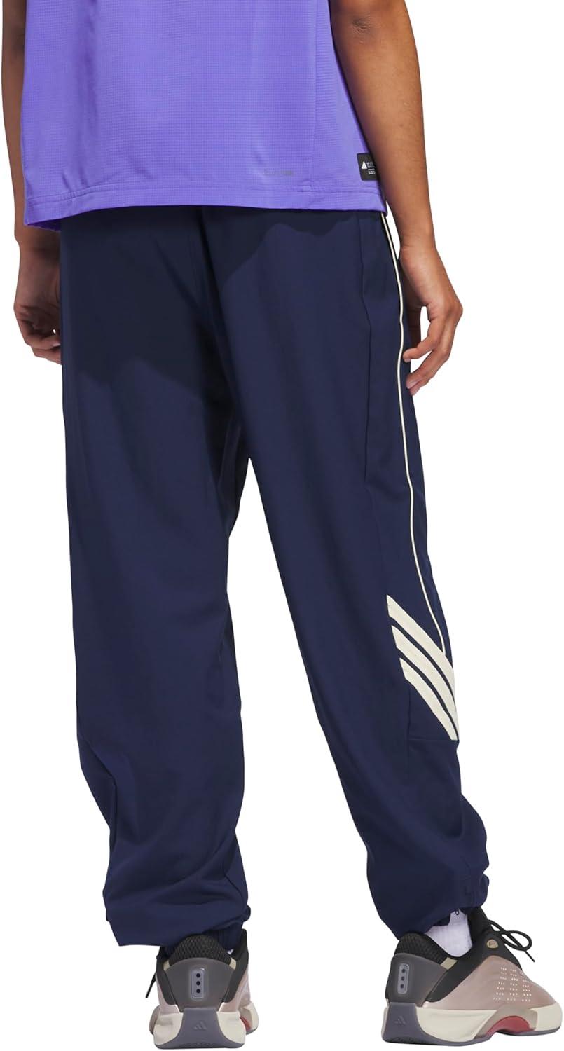 image:imageAdidas Womens Crazylite Woven Basketball PantsNight IndigoWarm Vanilla