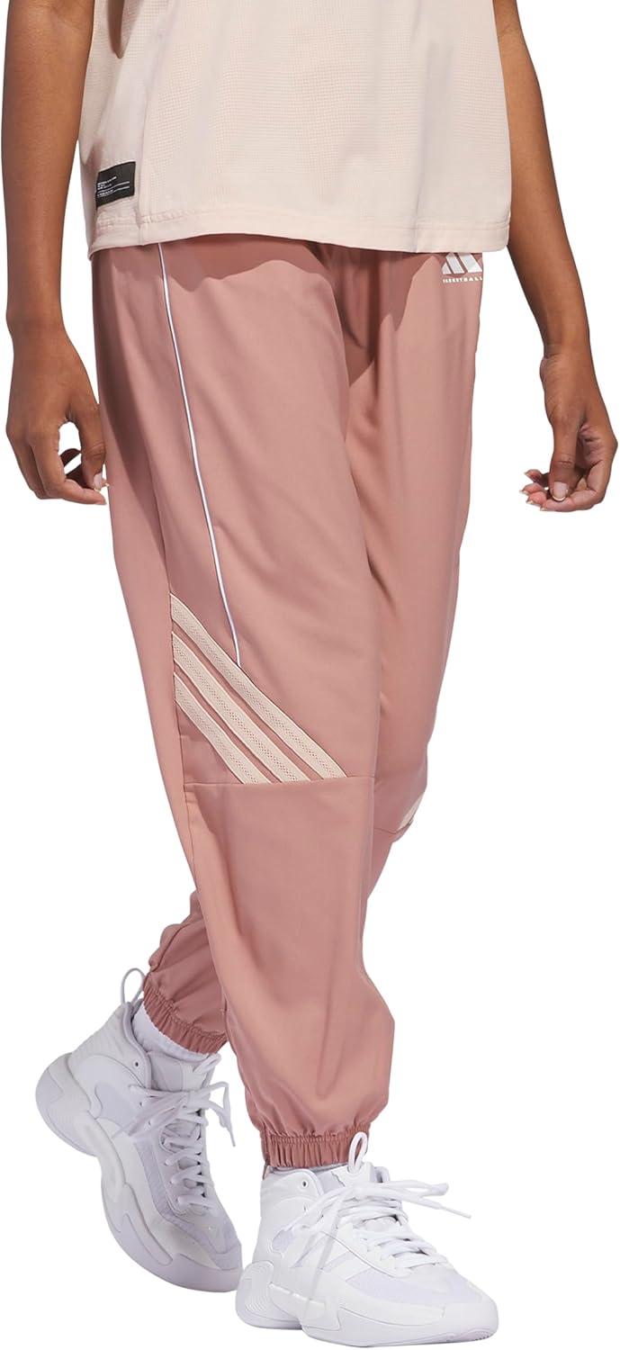 image:imageAdidas Womens Crazylite Woven Basketball PantsWarm ClayHalo Blush