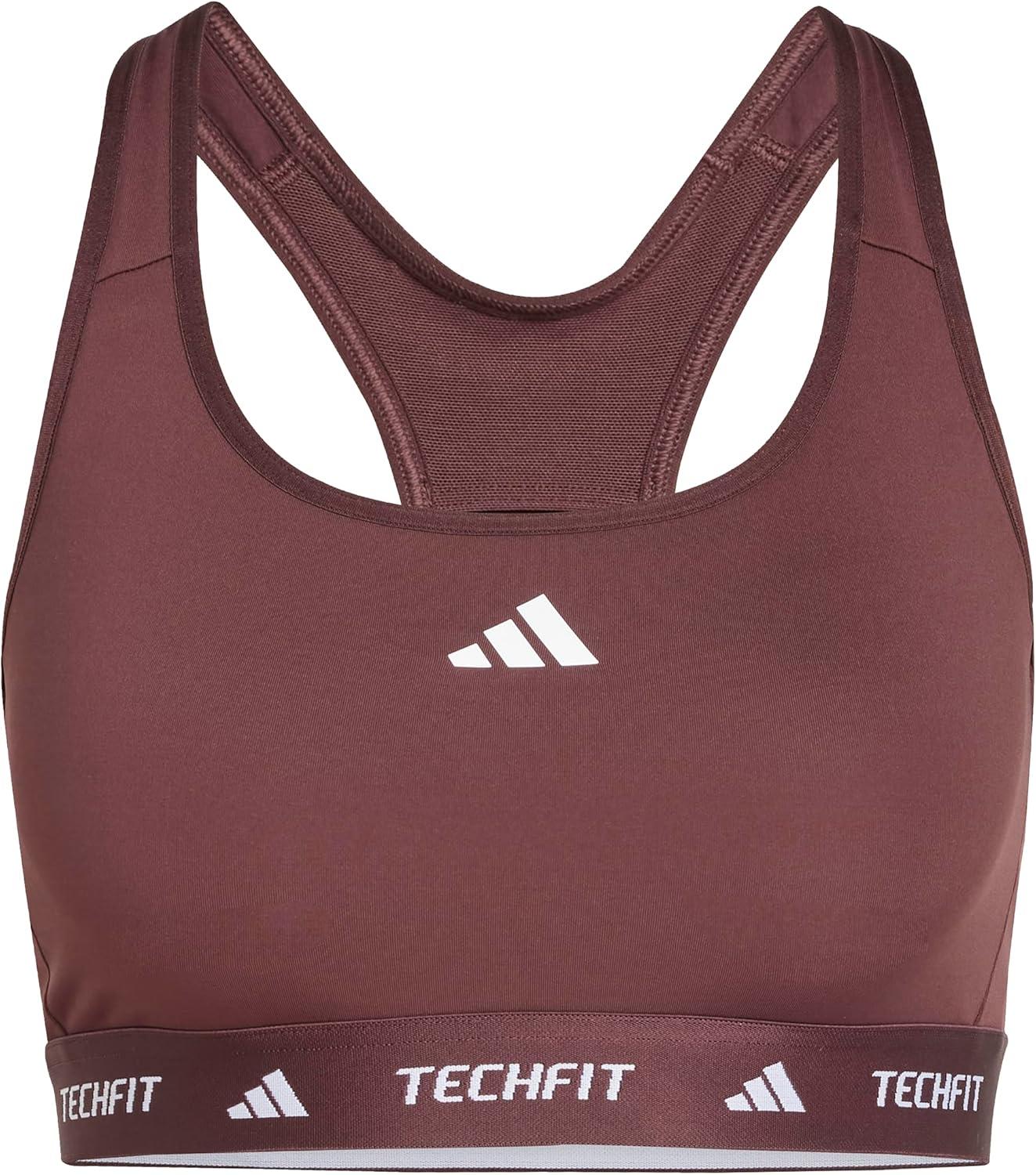 image:imageAdidas Womens Techfit Training BraAurora Ruby