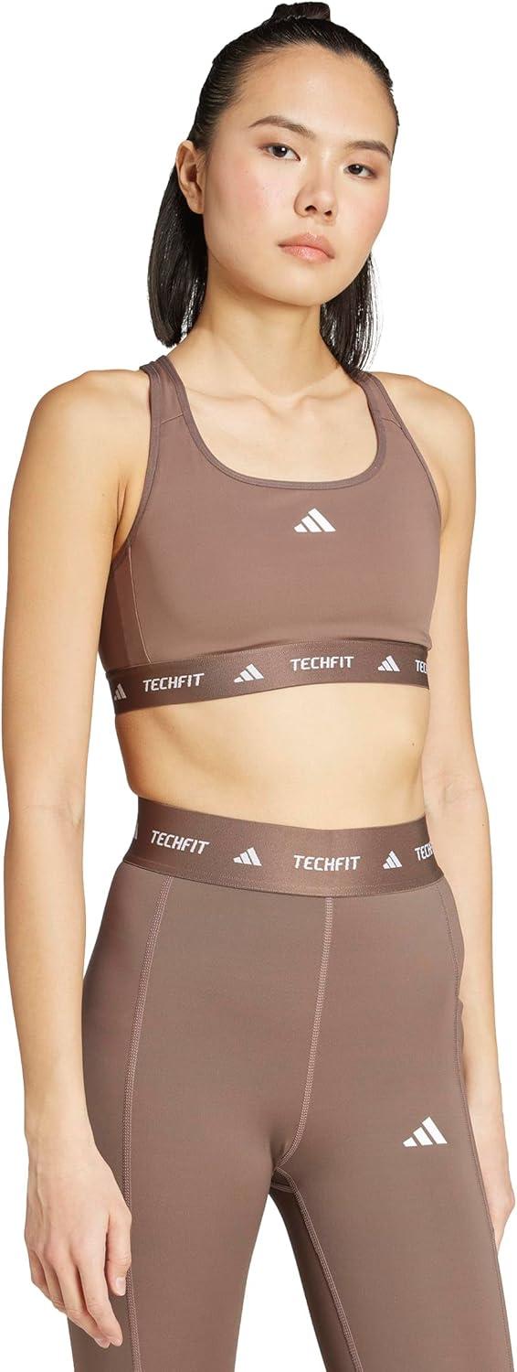 image:imageAdidas Womens Techfit Training BraEarth Strata
