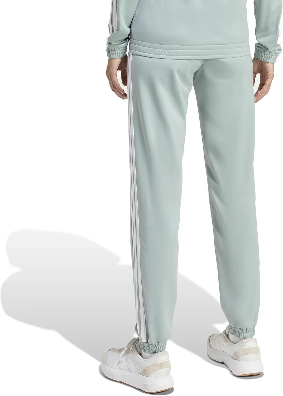 image:imageAdidas Womens Tricot 3Stripes Track PantsWonder Sage