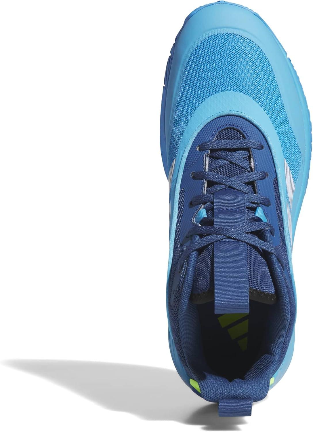 image:imageadidas Mens Own The Game 30 Basketball ShoeLucid AquamarineWhiteDusky Petrol