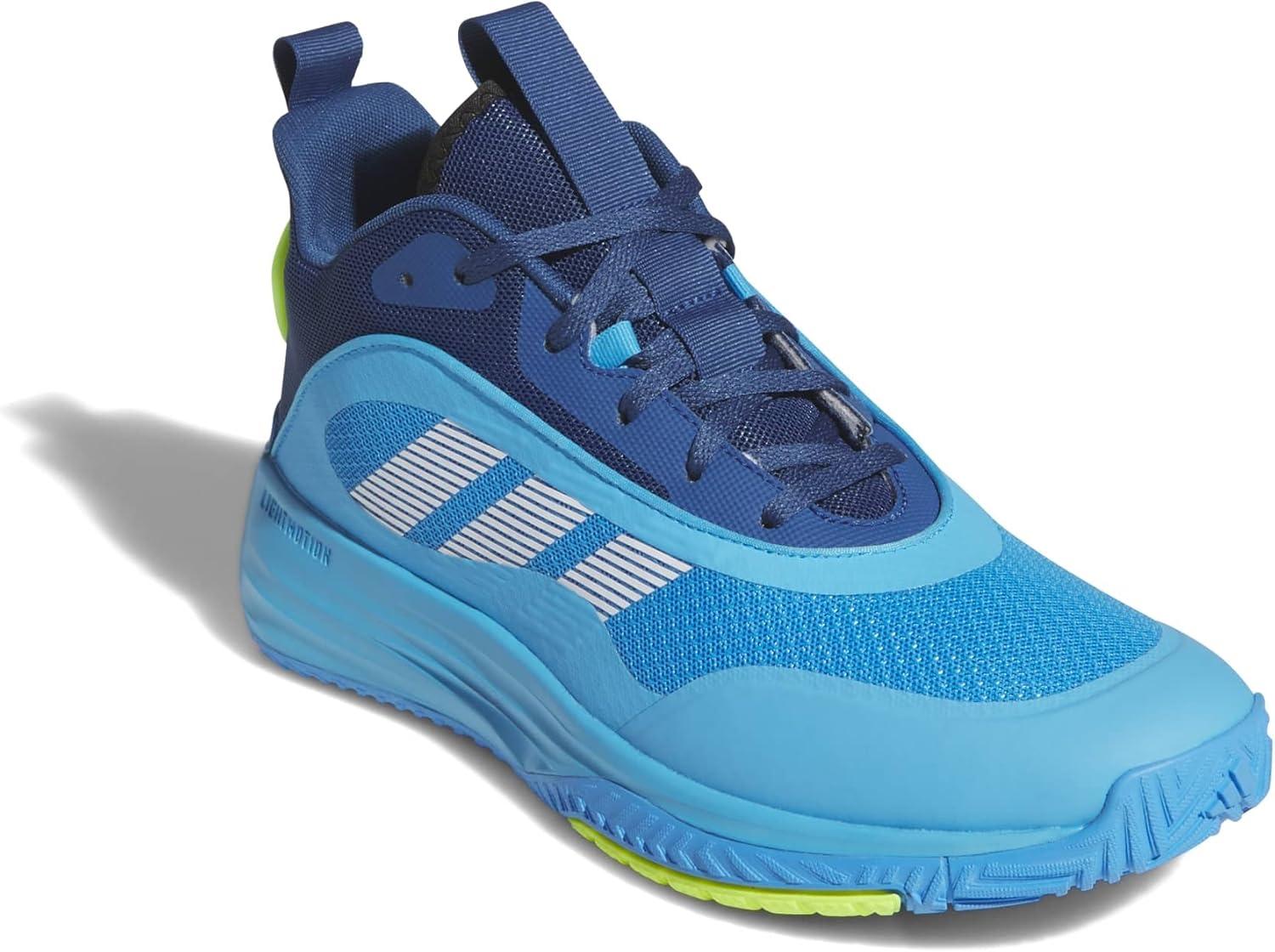 image:imageadidas Mens Own The Game 30 Basketball ShoeLucid AquamarineWhiteDusky Petrol