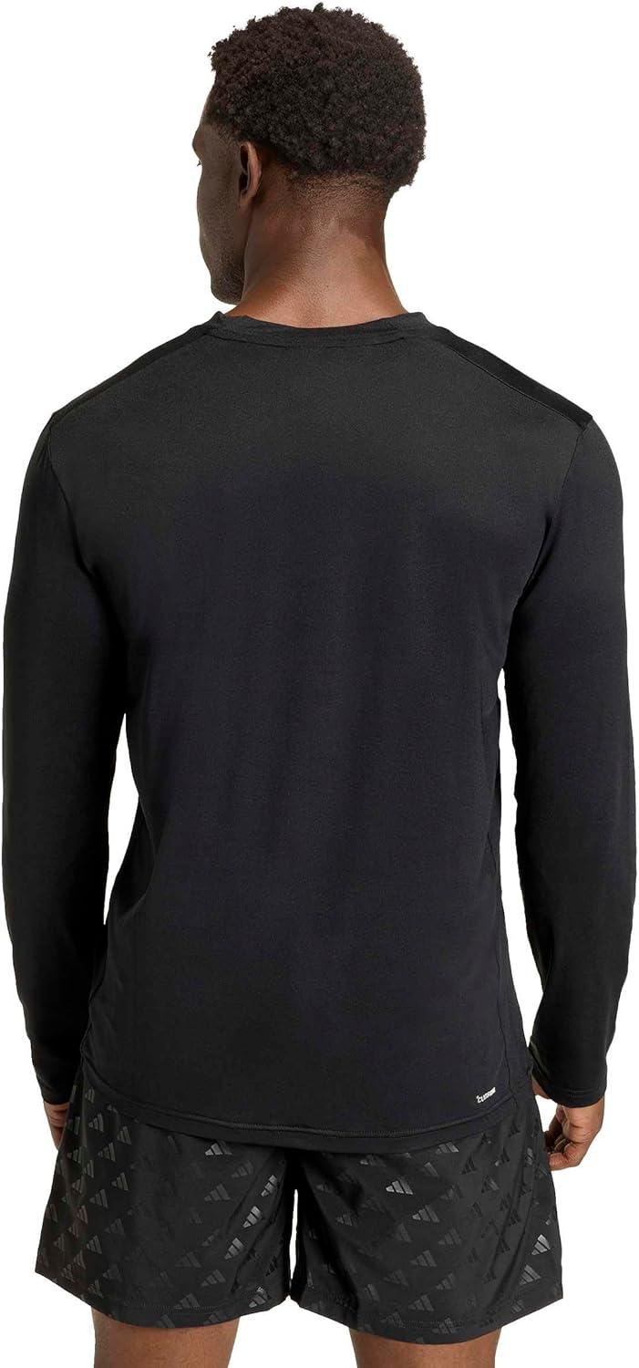 image:imageadidas Mens Workout Essentials Flex LongSleeve TShirtBlack