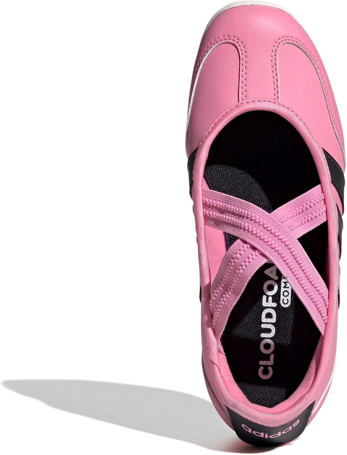 image:imageadidas UnisexChild Barreda Mary Jane JBliss PinkCarbonOff White