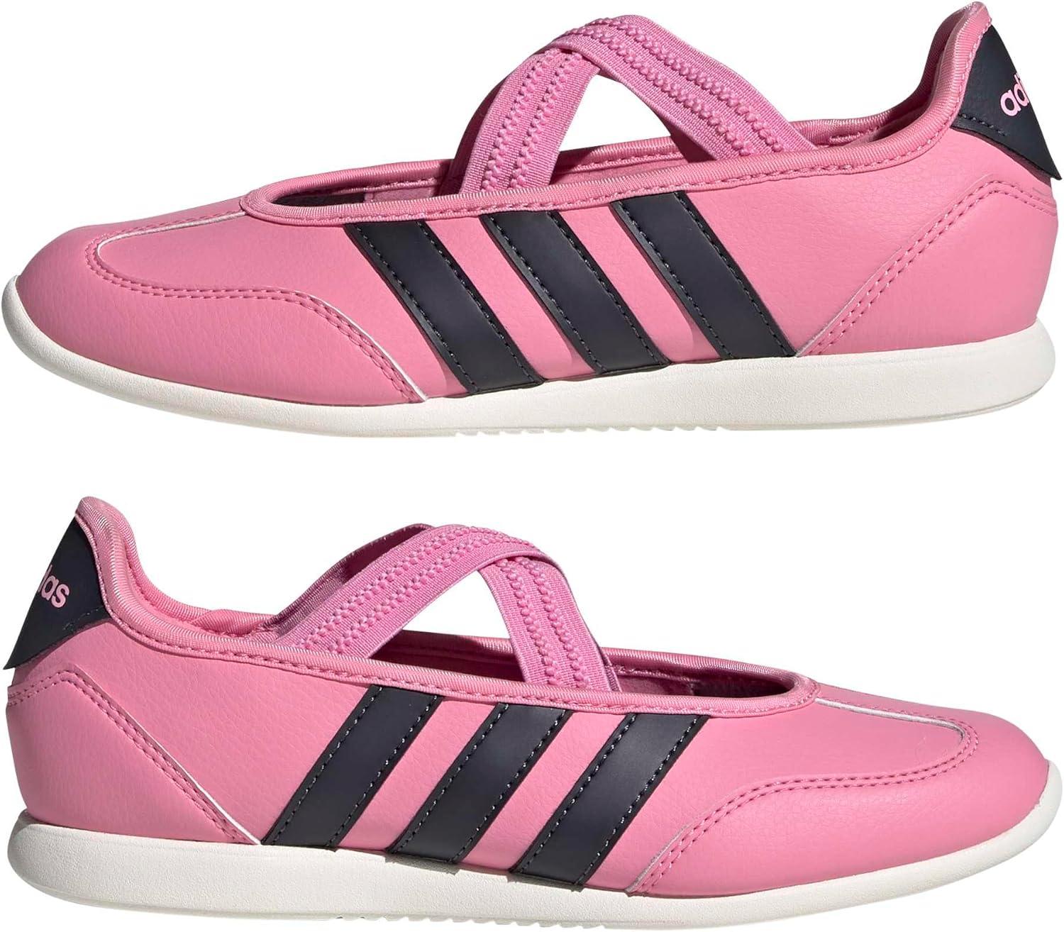 image:imageadidas UnisexChild Barreda Mary Jane JBliss PinkCarbonOff White