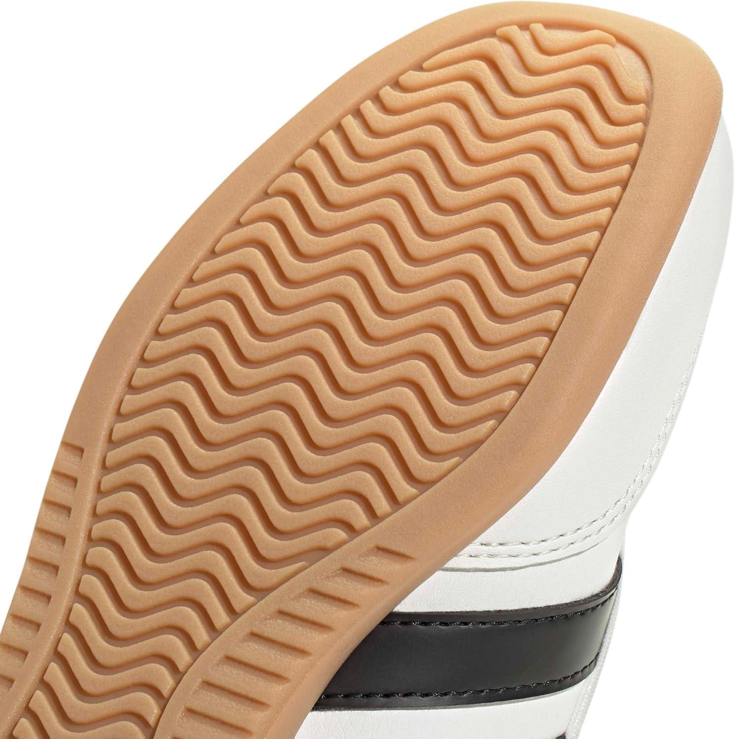 image:imageadidas UnisexChild Barreda Mary Jane JWhiteBlackSilver Metallic