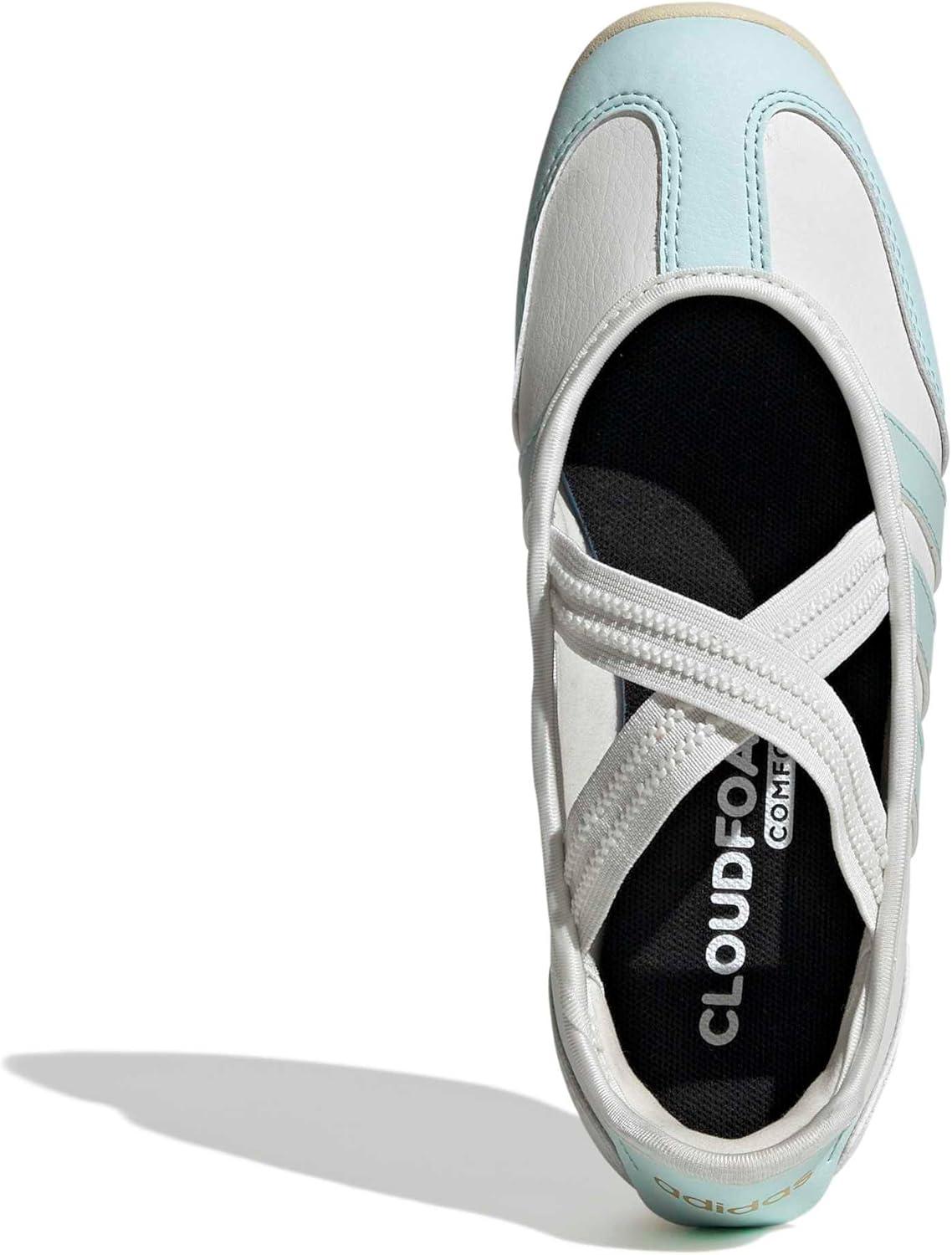 image:imageadidas UnisexChild Barreda Mary Jane JWhiteHalo MintWarm Vanilla