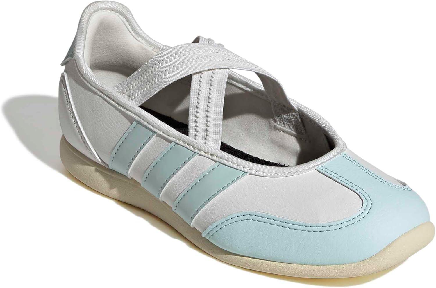 image:imageadidas UnisexChild Barreda Mary Jane JWhiteHalo MintWarm Vanilla