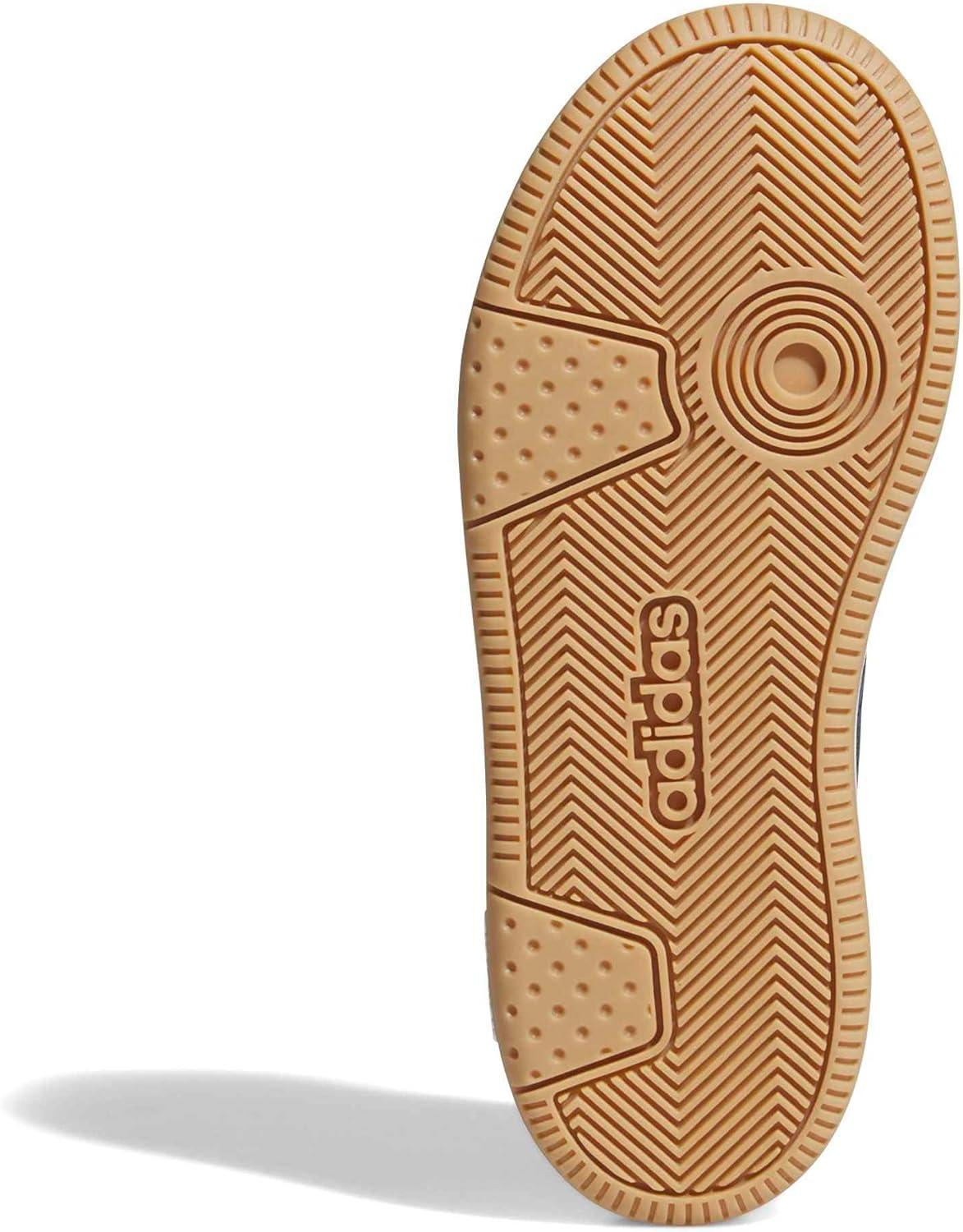 image:imageadidas UnisexChild Hoops Classic Elastic LaceClear SkyDark BlueWhite