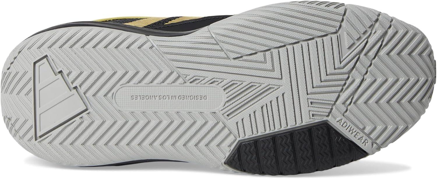 image:imageadidas UnisexChild Own The Game 30 Basketball Shoes Little KidBig KidBlackGold MetallicSolid Grey