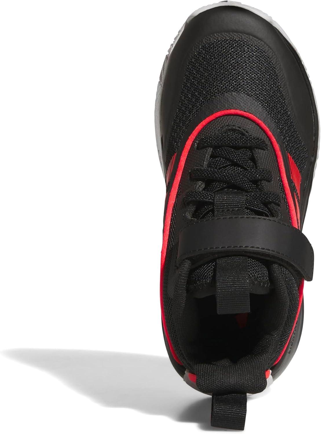 image:imageadidas UnisexChild Own The Game 30 Basketball Shoes Little KidBig KidBlackLucid RedWhite