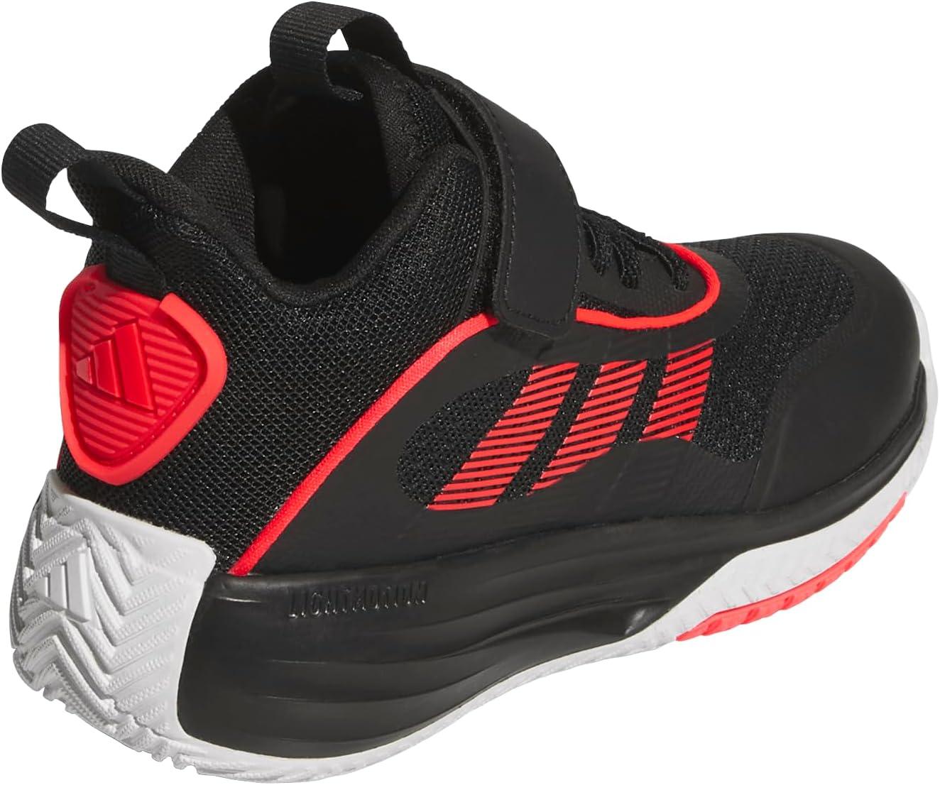 image:imageadidas UnisexChild Own The Game 30 Basketball Shoes Little KidBig KidBlackLucid RedWhite