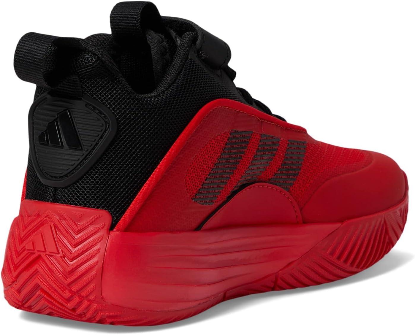 image:imageadidas UnisexChild Own The Game 30 Basketball Shoes Little KidBig KidBlackRedRed