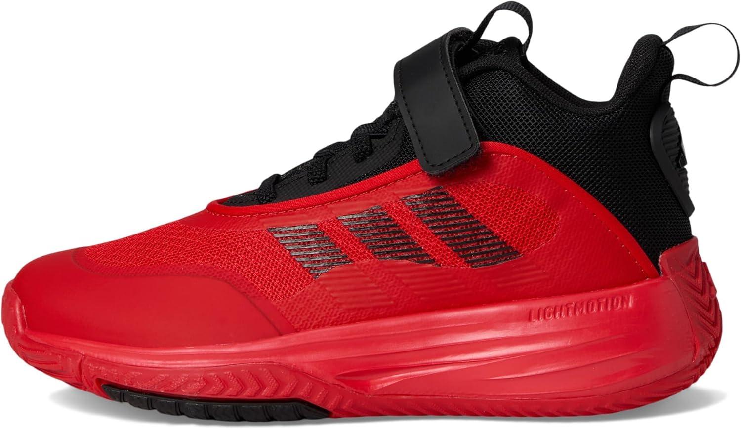 image:imageadidas UnisexChild Own The Game 30 Basketball Shoes Little KidBig KidBlackRedRed