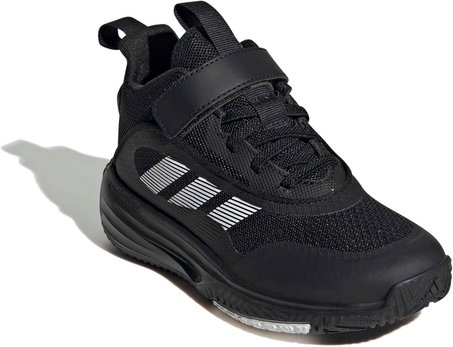 image:imageadidas UnisexChild Own The Game 30 Basketball Shoes Little KidBig KidBlackWhiteBlack
