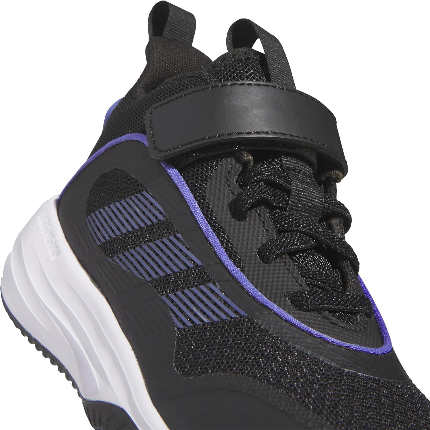 image:imageadidas UnisexChild Own The Game 30 Basketball Shoes Little KidBig KidCore Black Semi Cobalt Blue Ftwr White