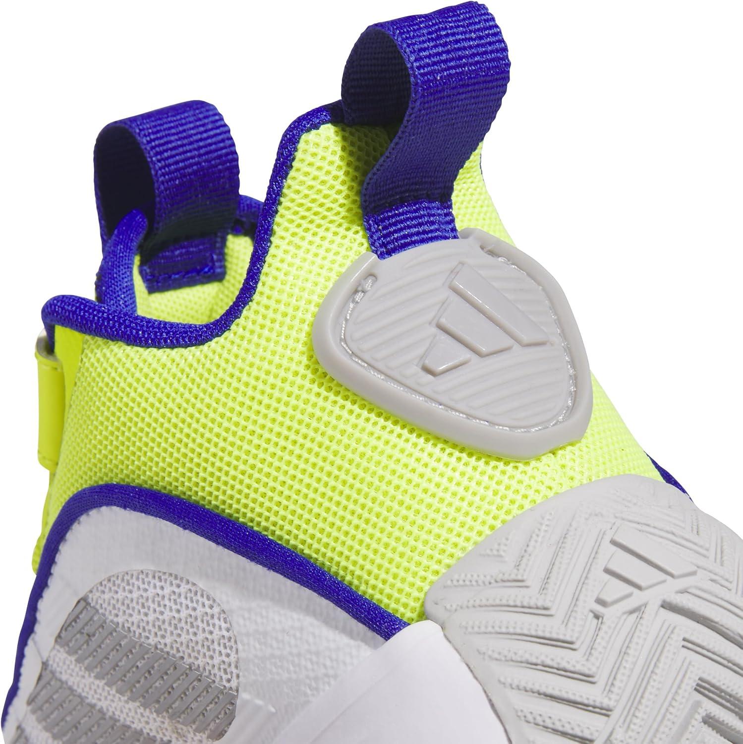 image:imageadidas UnisexChild Own The Game 30 Basketball Shoes Little KidBig KidFtwr White Grey Two Solar Slime
