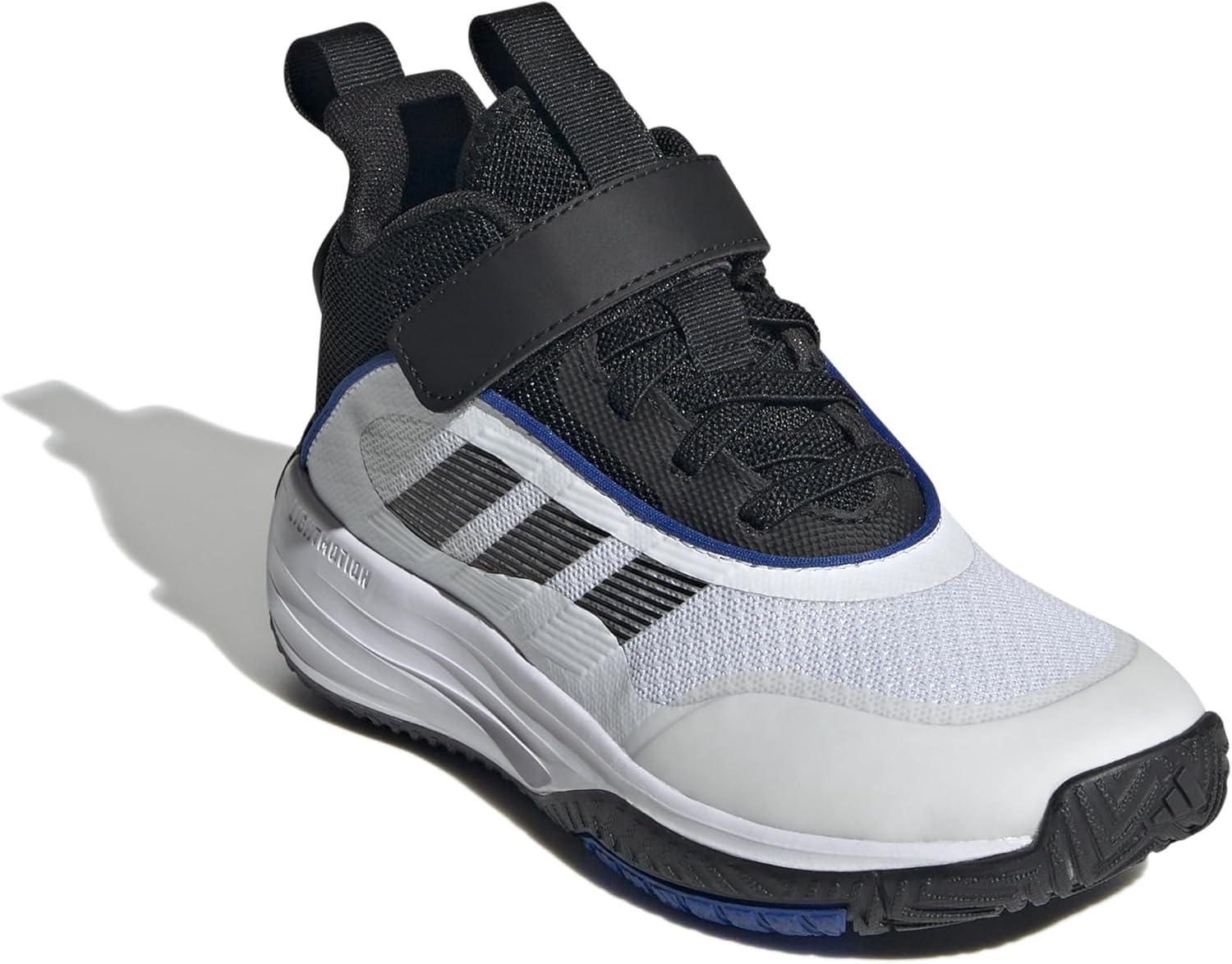 image:imageadidas UnisexChild Own The Game 30 Basketball Shoes Little KidBig KidWhiteBlackBlack