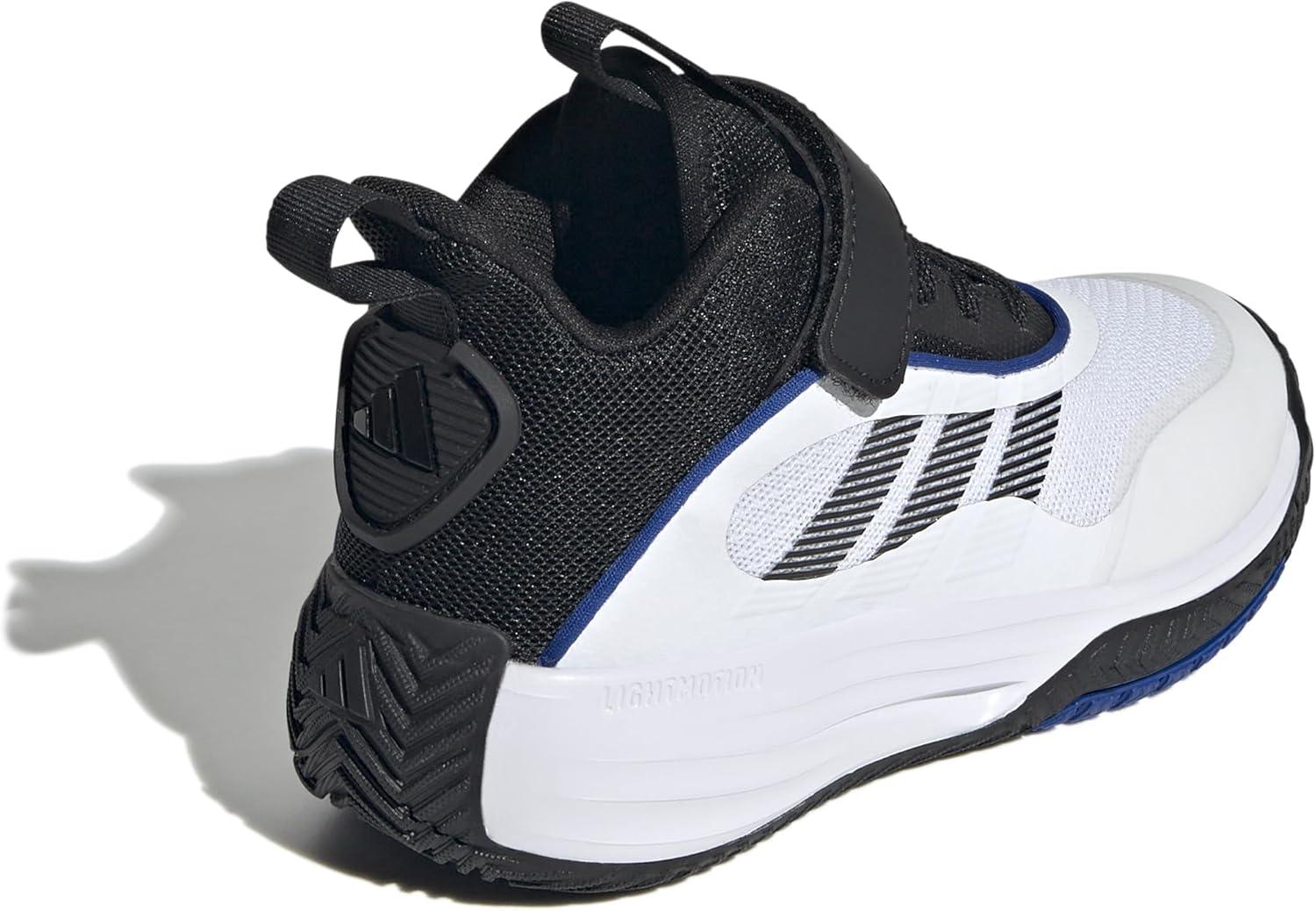 image:imageadidas UnisexChild Own The Game 30 Basketball Shoes Little KidBig KidWhiteBlackBlack