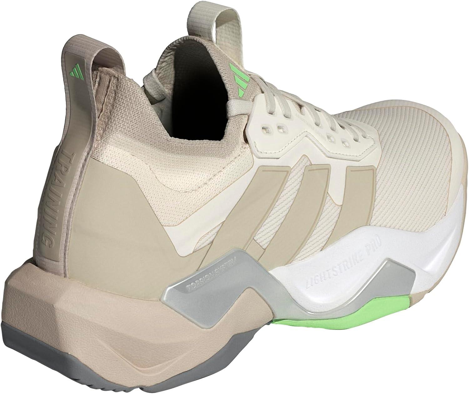 image:imageadidas Womens Rapidmove Advance 2 Training SneakersChalk WhiteWonder AluminaLime Burst
