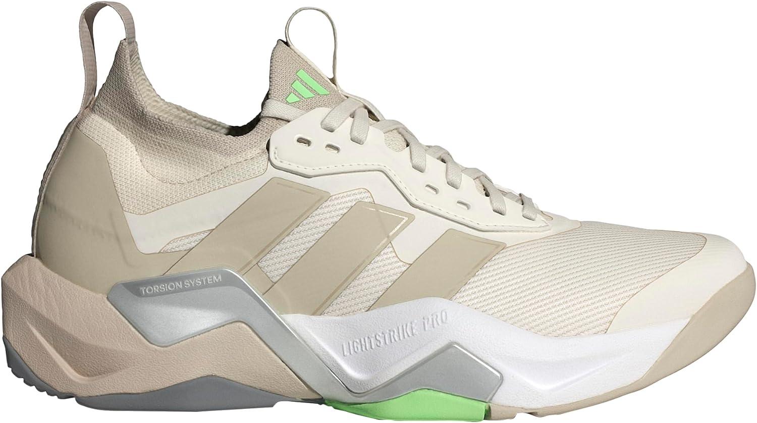 image:imageadidas Womens Rapidmove Advance 2 Training SneakersChalk WhiteWonder AluminaLime Burst
