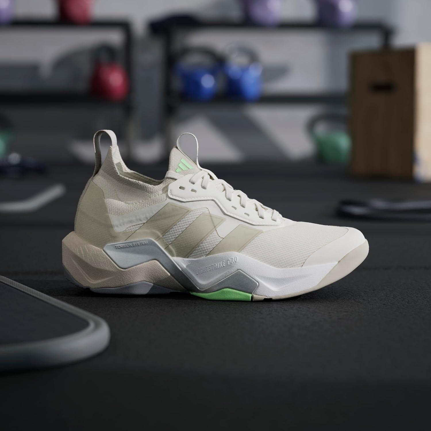 image:imageadidas Womens Rapidmove Advance 2 Training SneakersChalk WhiteWonder AluminaLime Burst