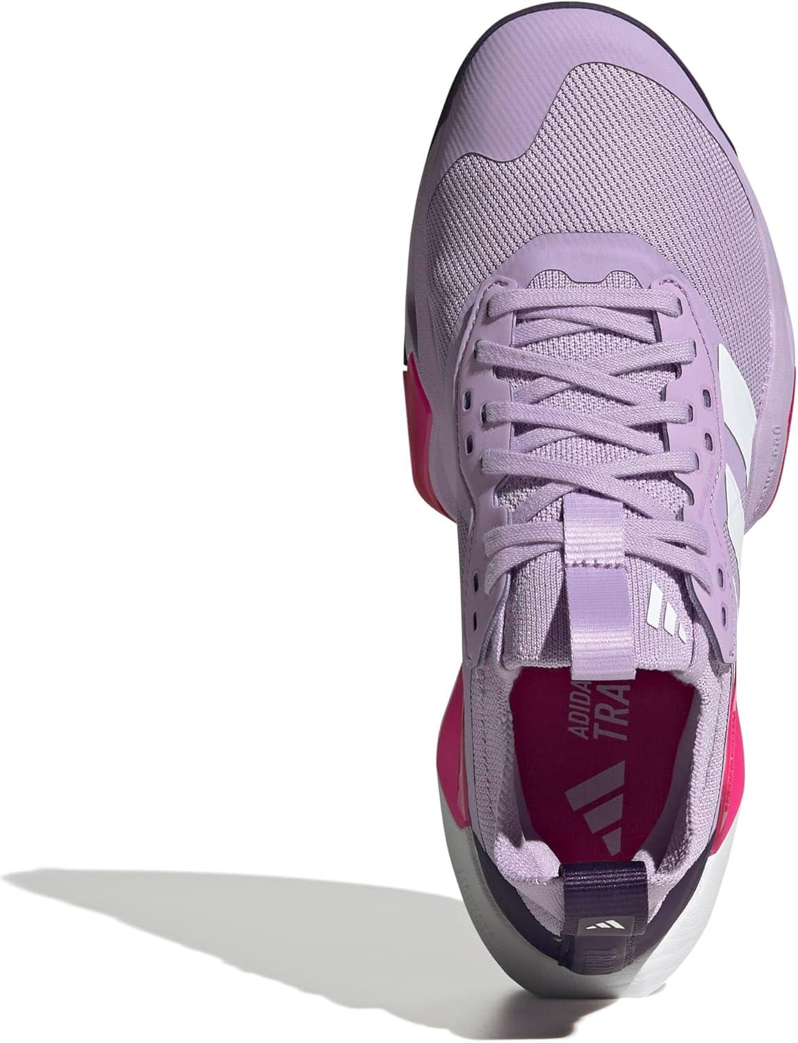 image:imageadidas Womens Rapidmove Advance 2 Training SneakersPowder PlumWhiteShock Pink