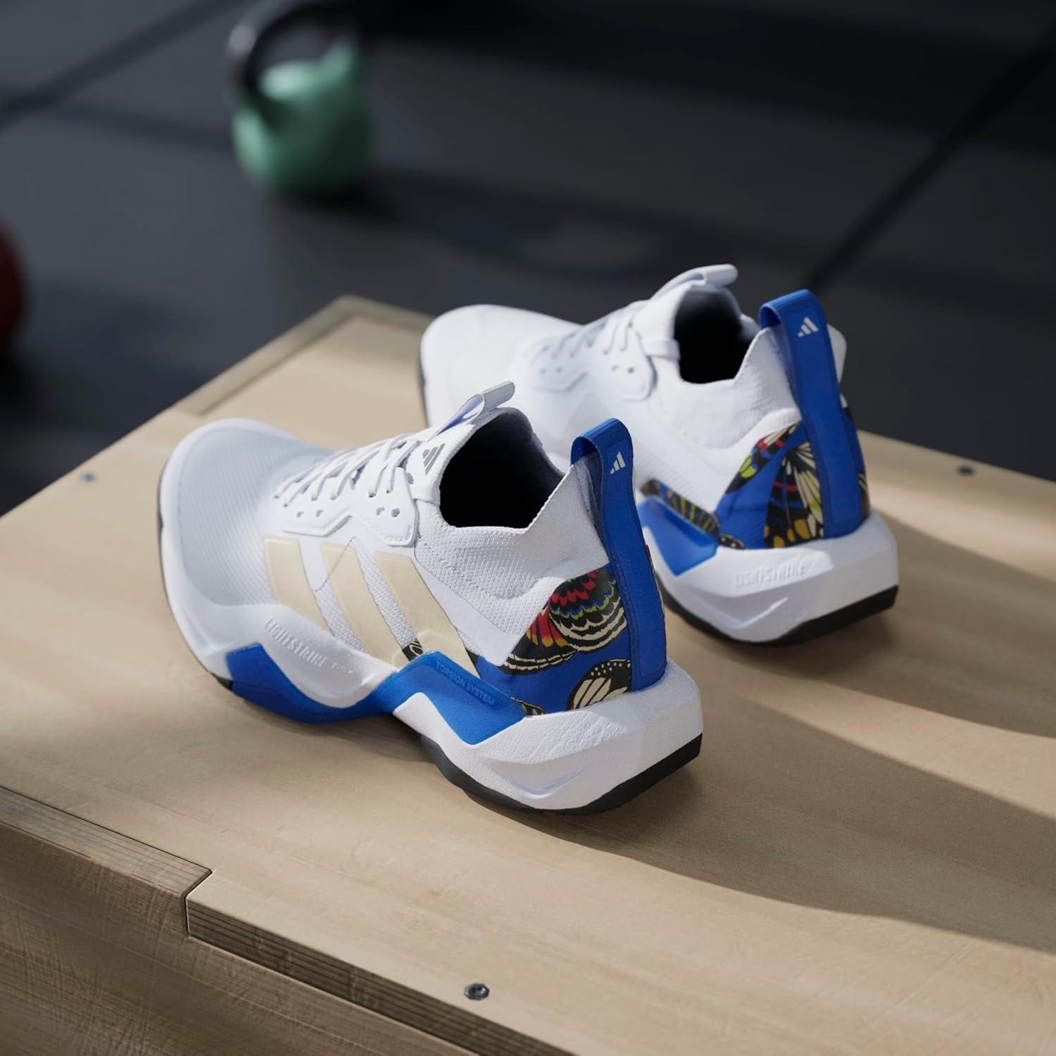 image:imageadidas Womens Rapidmove Advance 2 Training SneakersWhiteSand StrataBlue