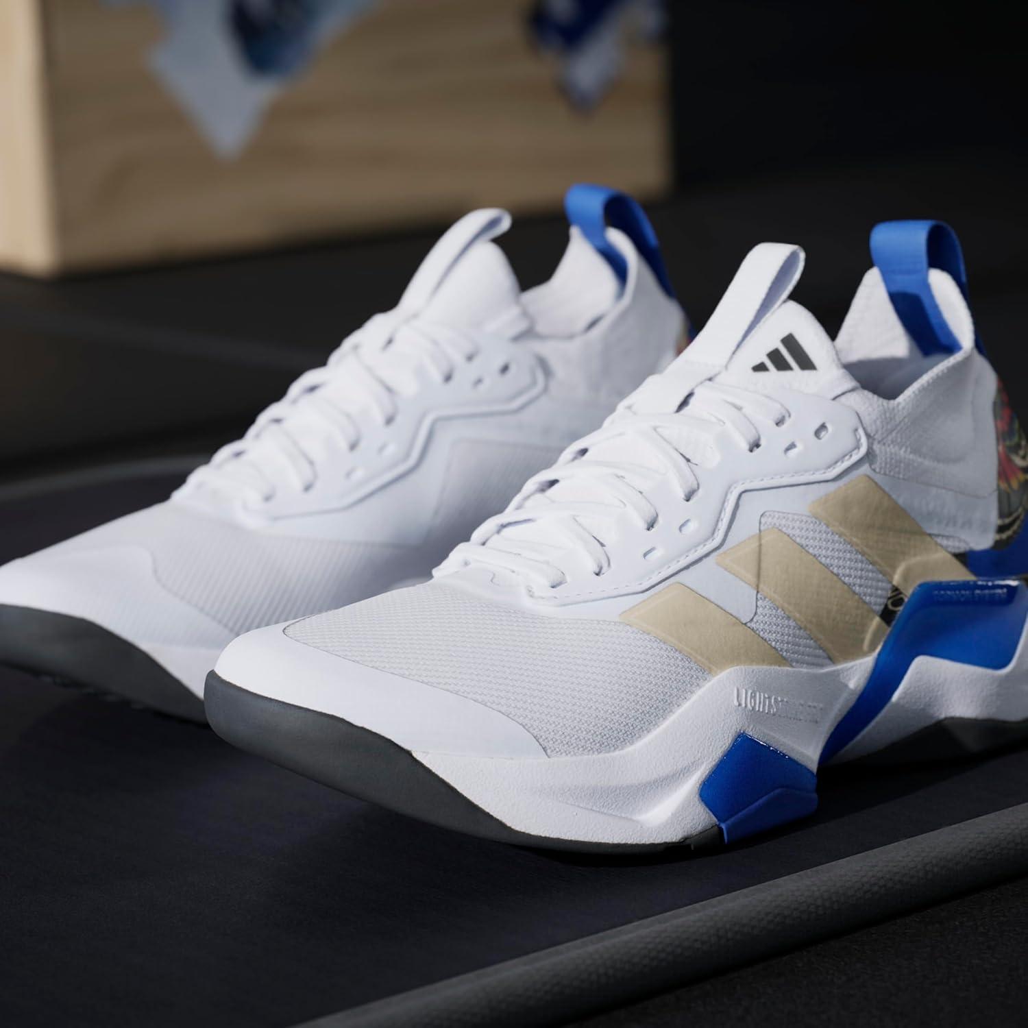 image:imageadidas Womens Rapidmove Advance 2 Training SneakersWhiteSand StrataBlue