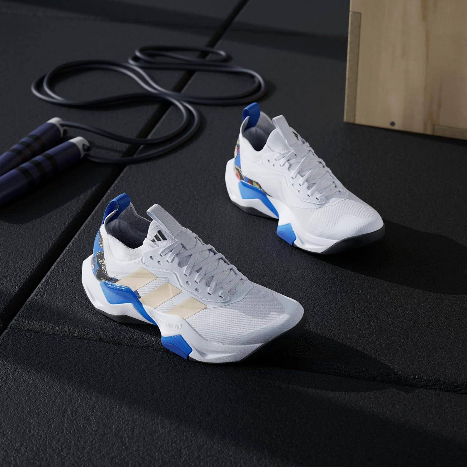 image:imageadidas Womens Rapidmove Advance 2 Training SneakersWhiteSand StrataBlue