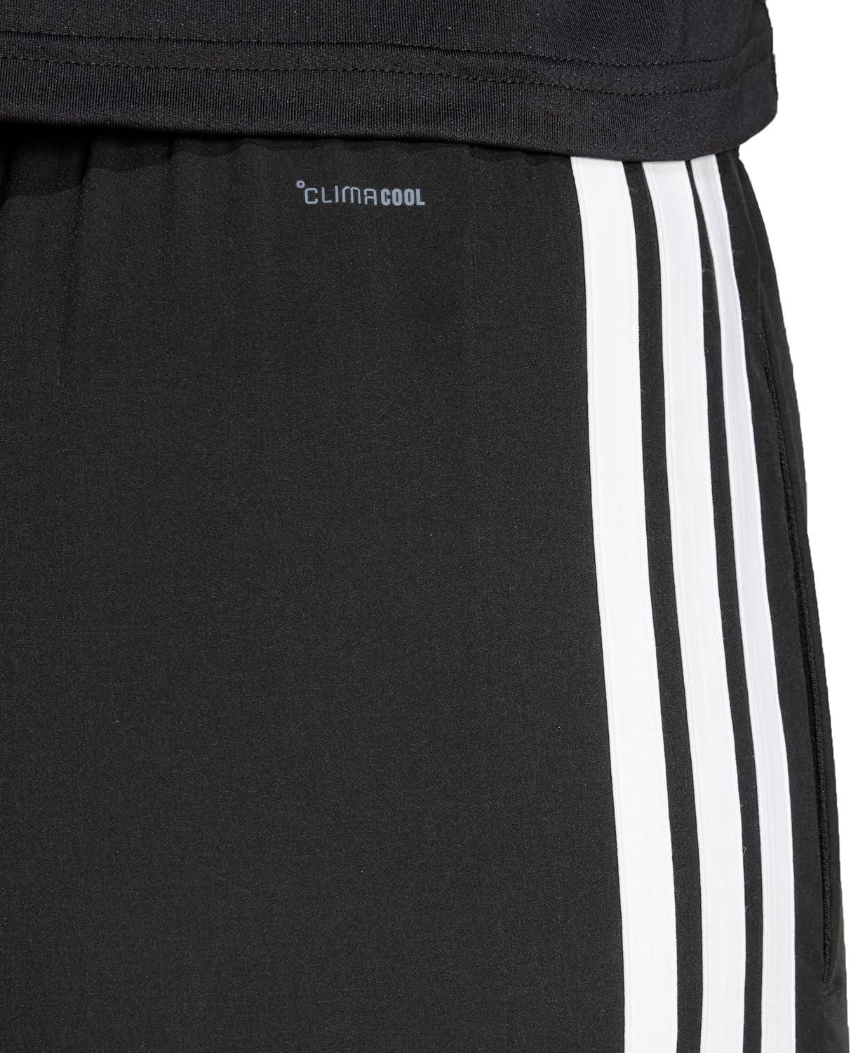 image:imageadidas Womens Train Essentials 3Stripes Woven PantsBlackWhite