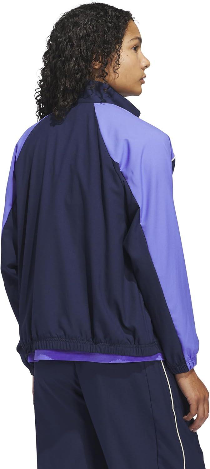 image:imageadidas womens Crazylite Woven Basketball JacketNight IndigoCobalt Blue