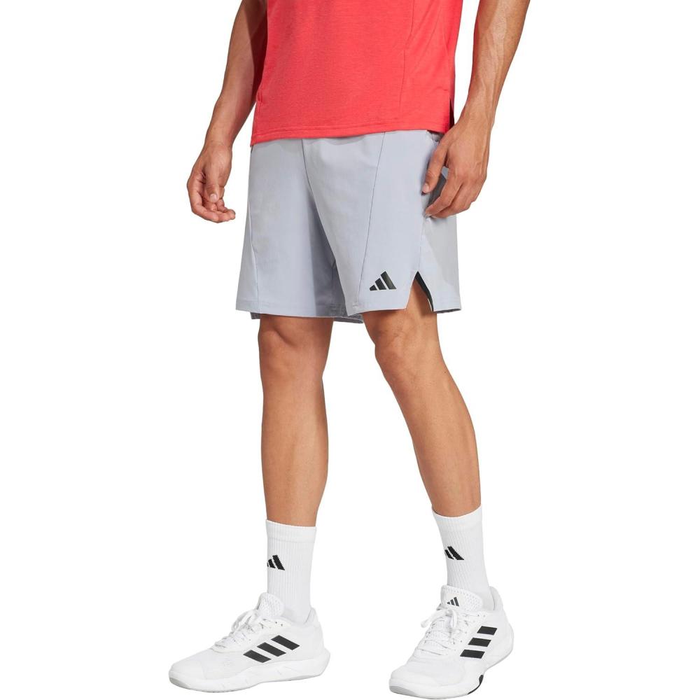 image:imageAdidas Mens Designed for Training Workout ShortsHalo Silver
