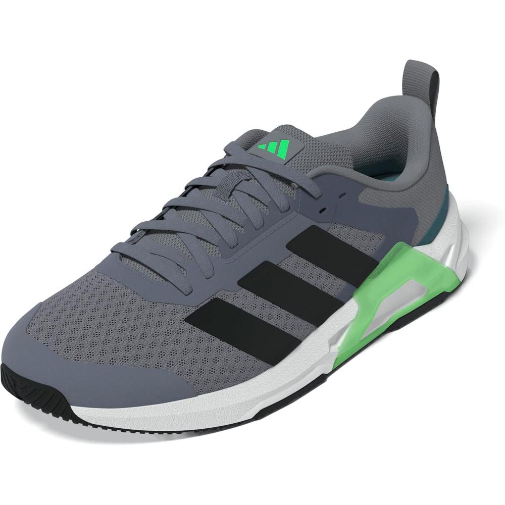 image:imageAdidas Mens Dropset Vario TrainingGreyBlackLime Burst