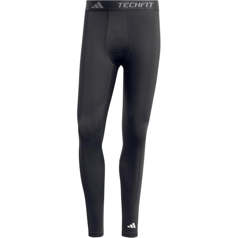 image:imageAdidas Mens Techfit Compression Training Long TightsBlack