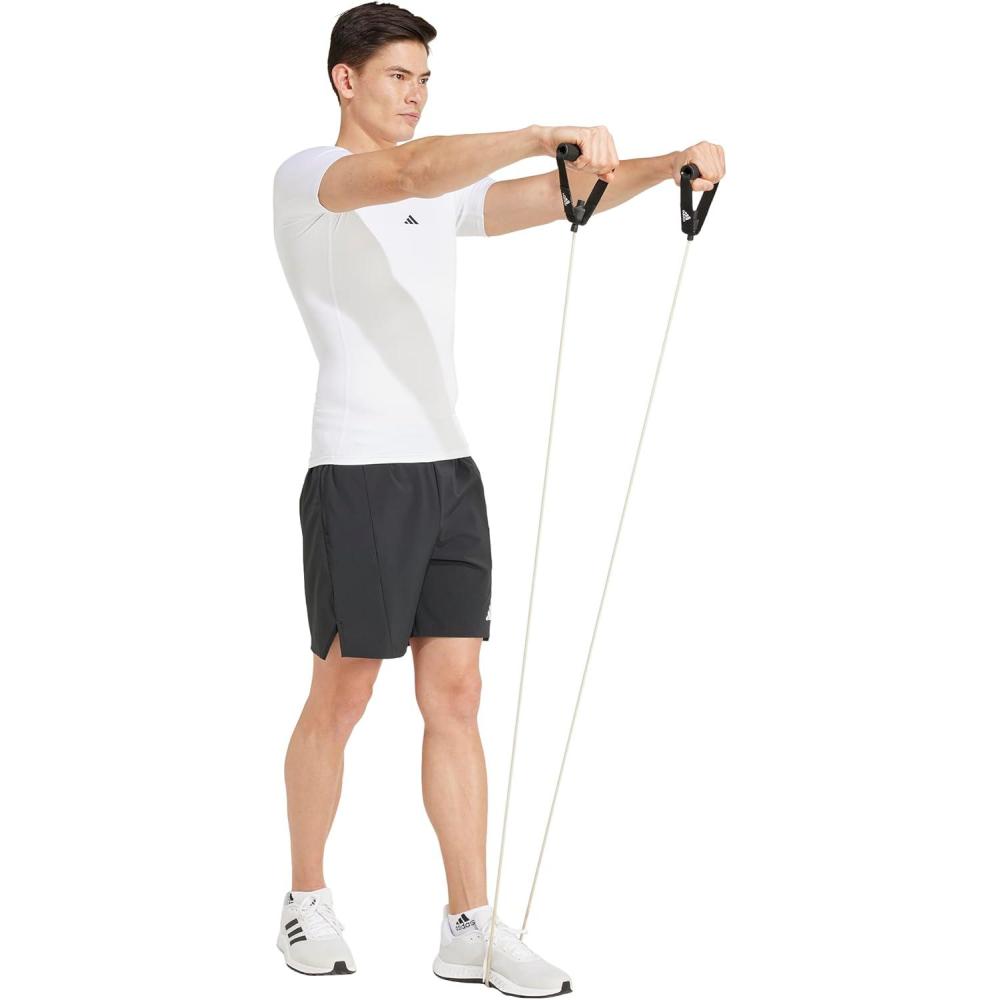 image:imageAdidas Mens Techfit Compression Training TShirtWhite