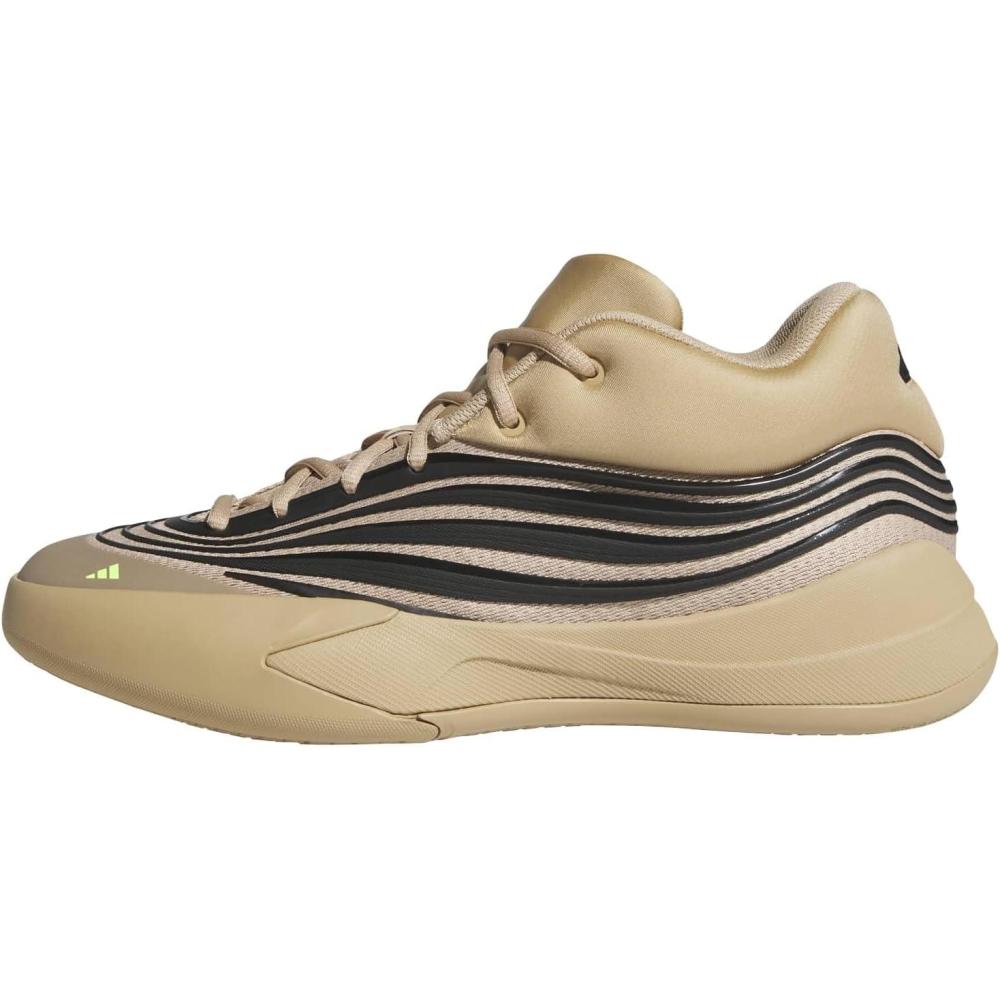 image:imageAdidas UnisexAdult Dame X BasketballWarm SandstoneBlackLucid Lemon
