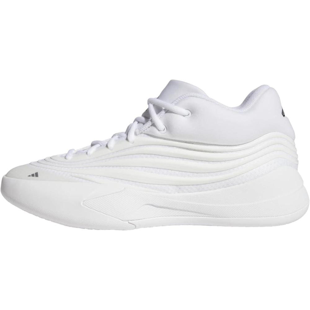 image:imageAdidas UnisexAdult Dame X BasketballWhiteZero MetallicSilver Metallic