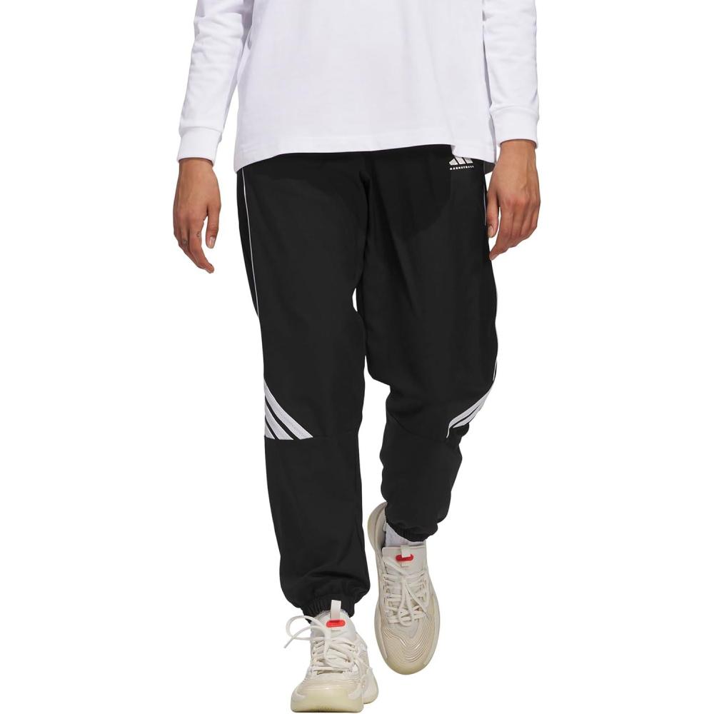 image:imageAdidas Womens Crazylite Woven Basketball PantsBlackWhite